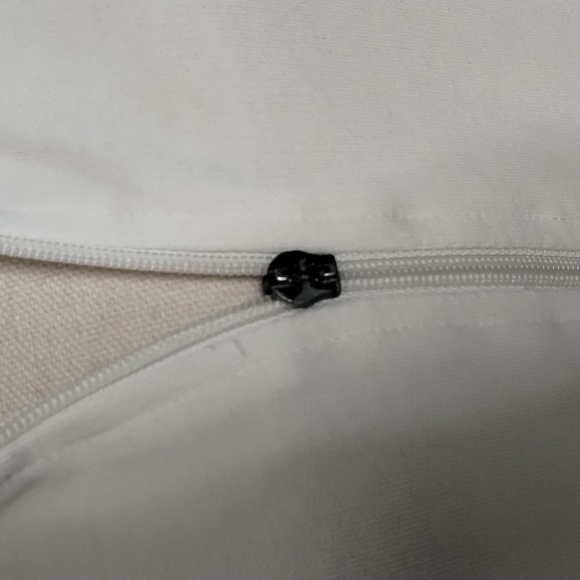 Vintage Cotton women's medium/large 2 piece athletic track suit white/navy trim - Picture 3 of 13